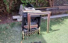 gas fire