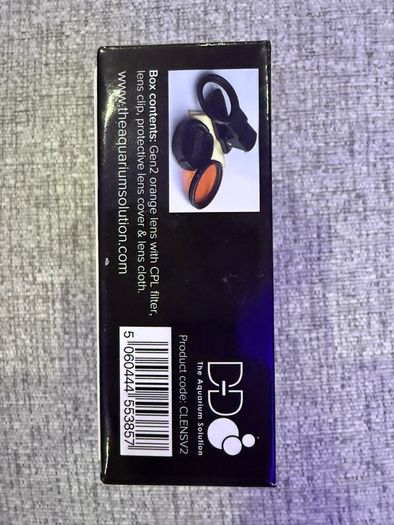 DD Coral Colour Clip Lens