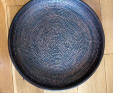 Paul Costelloe Large Bronze Ceramic Plate