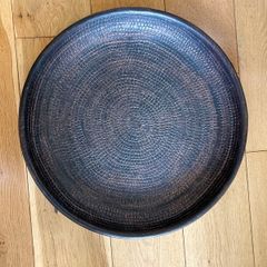 Paul Costelloe Large Bronze Ceramic Plate