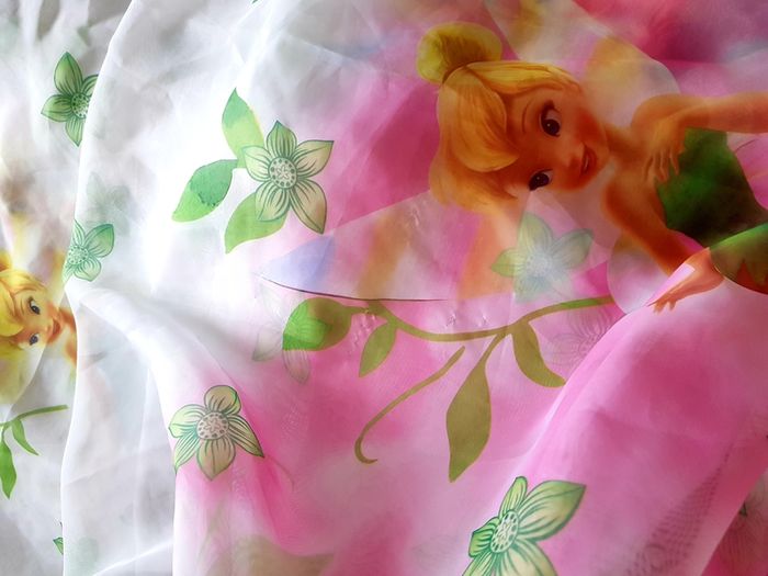 Tinker Bell voile curtain