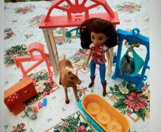 Spirit Lucky's Foal Nursery Play Set.