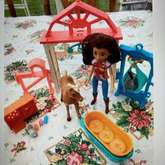 Spirit Lucky's Foal Nursery Play Set.