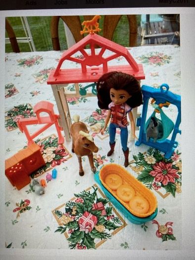 Spirit Lucky's Foal Nursery Play Set.