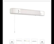 bathroom shaver light