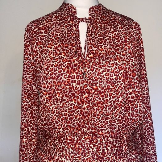 HM Leopard Print Dress, Size UK 10