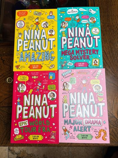 Nina Peanut - 4 book series - brand new