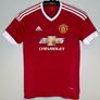 Adidas Manchester United FC 15/16 Home Jersey Mens Size Medium Mint Condition Image 2