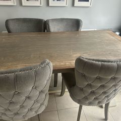 solid oak table