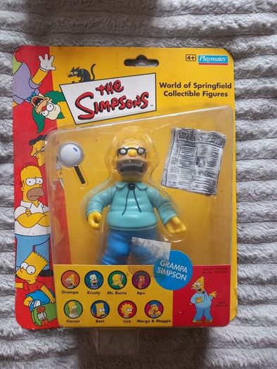 The Simpsons playmates world of Springfield figures! Series one full collection.