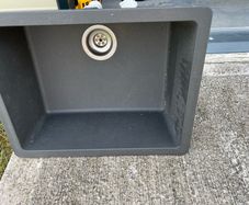Black sink