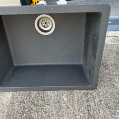Black sink