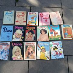 Girls Christmas Annuals 1970s(Bunty, Judy, Diana)