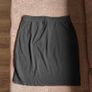 NEW Look black mini skirt with the front zipper, size 8 Image 5