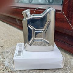 Small Stainless Steel Hip Flask (new).