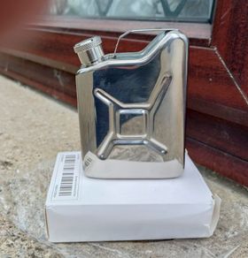 Small Stainless Steel Hip Flask (new).