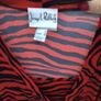 Black/Red Animal Ribkoff Dress (12) as new. Image 3