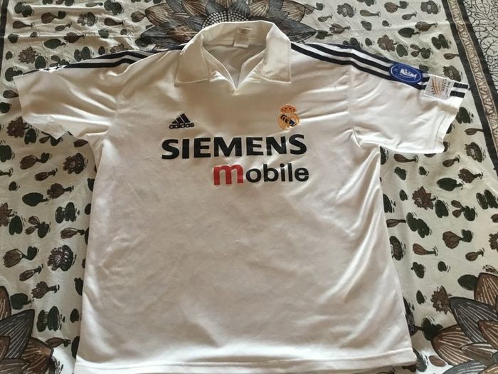 Real Madrid Centenary Champions League Jersey 2002/03 season