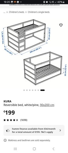 Ikea Kura Bed