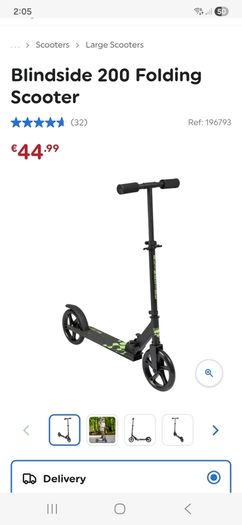 scooter blindside foldable