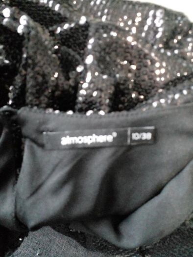 Evening black dress UK10