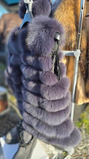 natural fur coat