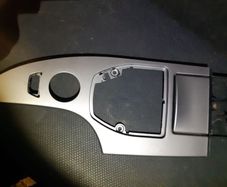 Bmw 5 Series E60 E61 2005 Centre Console Cover Trim Gear Stick Surround 7129645