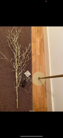 Christmas tree pre lit 1.8 m 144 warm light led lights Paul Costelloe