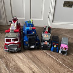Paw patrol vehicles