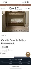 Console Table