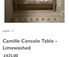 Console Table