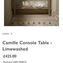 Console Table