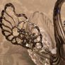 Silver and Cut Glass Swan Trinket Holder Image 8