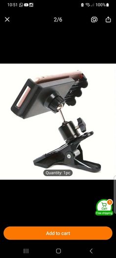 Clamp Tablet Holders