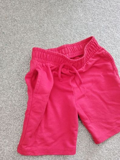 boys red shorts.age 3/4