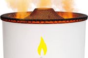 Flame Diffuser Humidifier Ultrasonic Volcano Aromatherapy Diffuser 2 Mode 360ML Essential Oil Diffuser for Spa Home Office Yoga with No-Water Auto-Off Protection (FREE POSTAGE)
