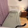 Bed frame with mattress Image 3