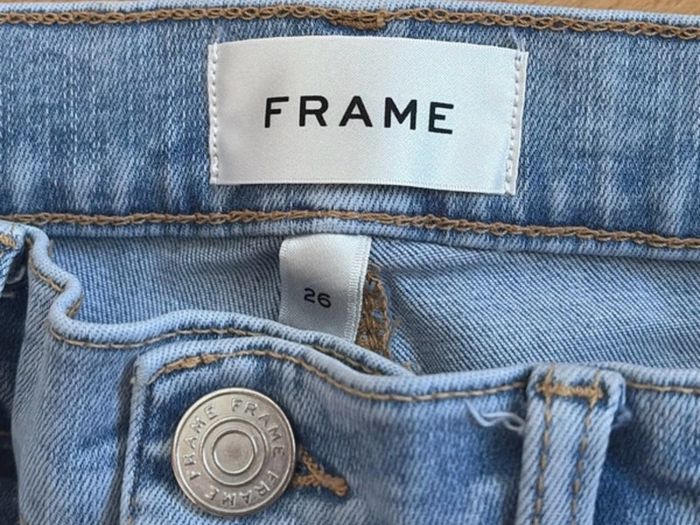 FRAME Le High Straight Leg Jeans
