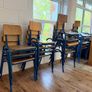 retro school chairs Image 2