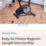 Exercise Bike with a magnetic flywheel Image 2