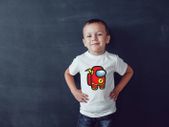 Among us Marvel avengers t-shirts for adults and kids