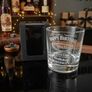 Personalised birthday whiskey glass and gift box Image 3