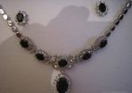 necklace & earrings set.