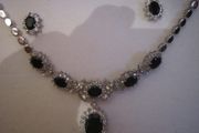necklace &amp; earrings set.