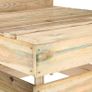 7 Piece Garden Lounge Set Green Impregnated Pinewood Image 6