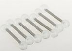 Clear Acrylic Tongue Bars - 2 for 1 Euro
