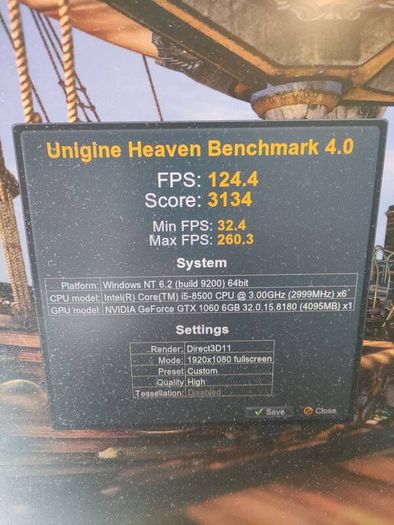 Gamer PC Goku Intel i5 8500 with GTX 1060 6 GB