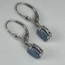 Sterling silver 925  Boulder Opal Triplet Earrings in Platinum Plated Sterling Silver Image 9