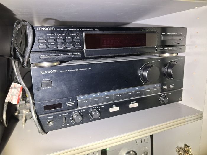 kenwood tuner cd and amp