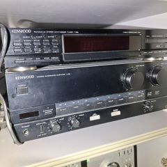 kenwood tuner cd and amp....and floor standing speakers